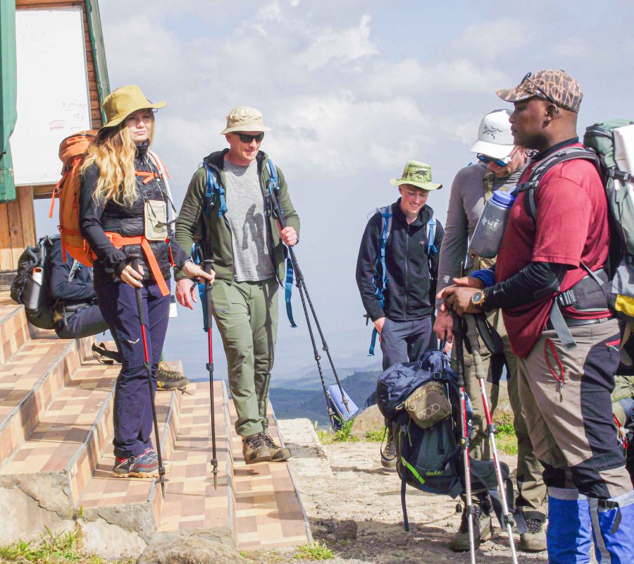 Climbing Mount KILIMANJARO