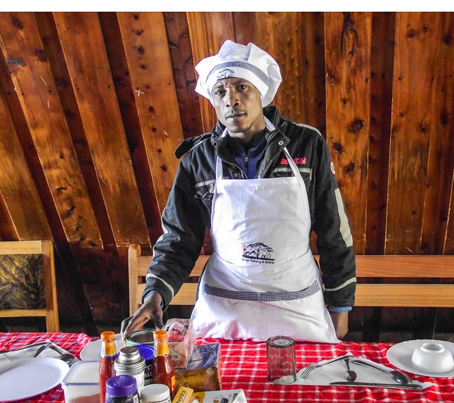 Arrow trekking and safaris Chef