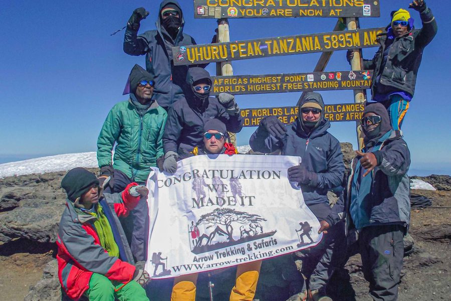 9 days lemosho route